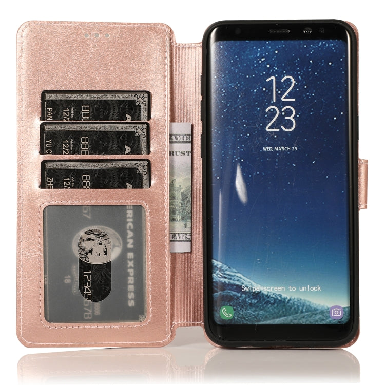 For Samsung Galaxy S8 Shockproof PU + TPU Leather Phone Case
