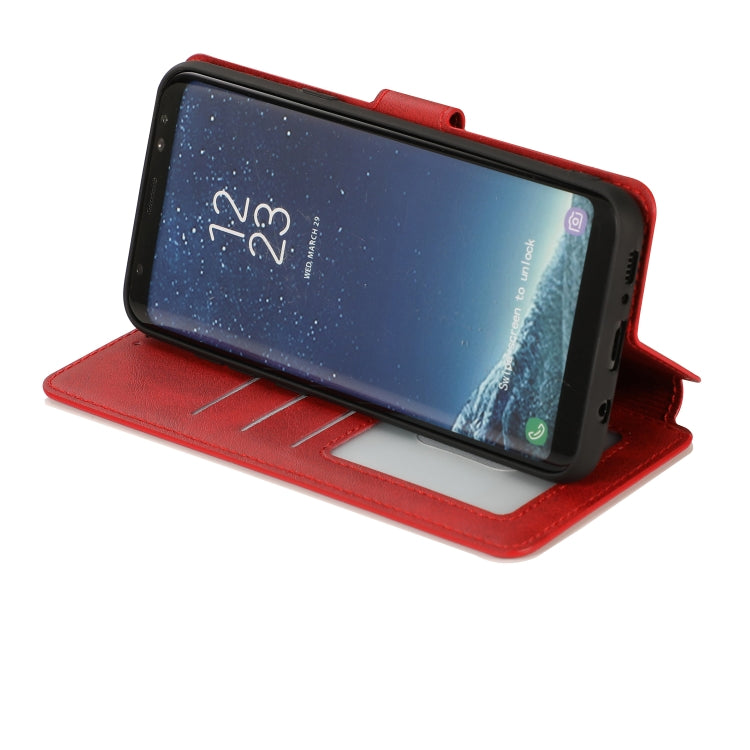 For Samsung Galaxy S8 Shockproof PU + TPU Leather Phone Case