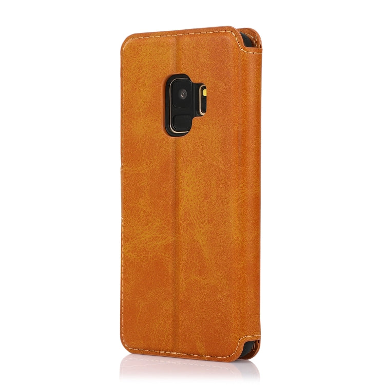 For Samsung Galaxy S9 Shockproof PU + TPU Leather Phone Case
