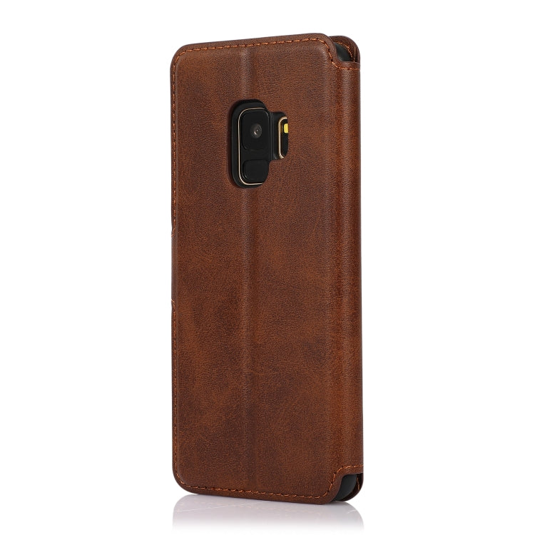 For Samsung Galaxy S9 Shockproof PU + TPU Leather Phone Case