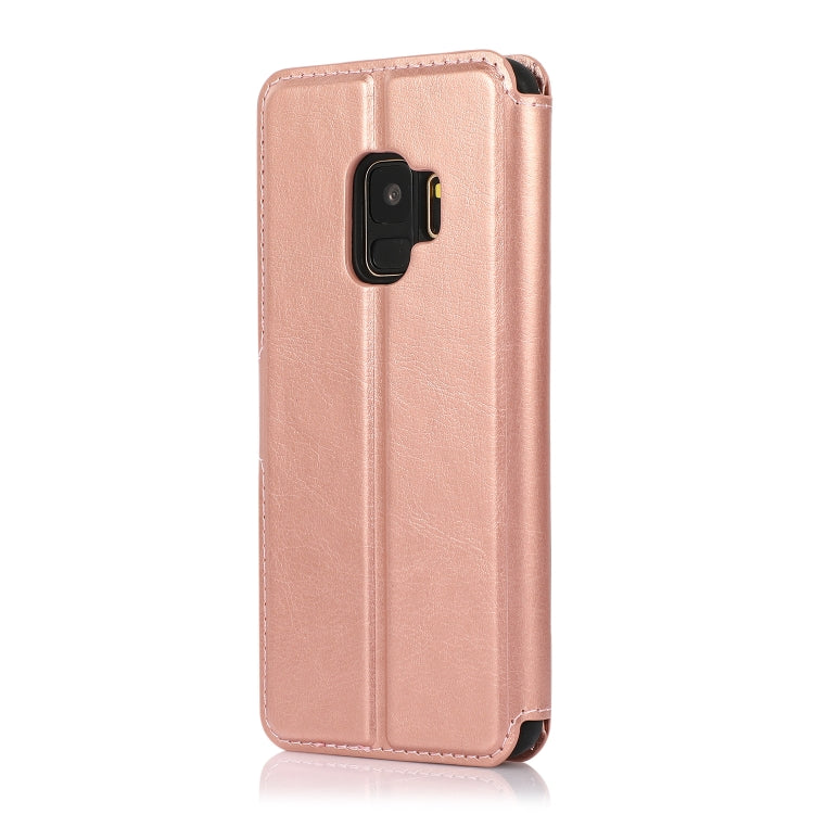 For Samsung Galaxy S9 Shockproof PU + TPU Leather Phone Case