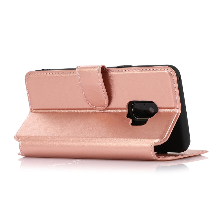 For Samsung Galaxy S9 Shockproof PU + TPU Leather Phone Case
