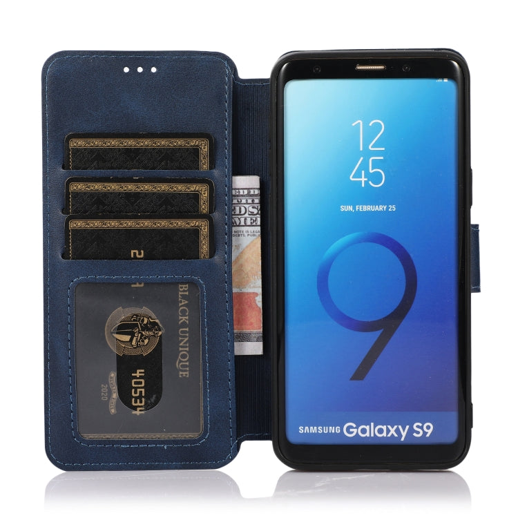For Samsung Galaxy S9 Shockproof PU + TPU Leather Phone Case