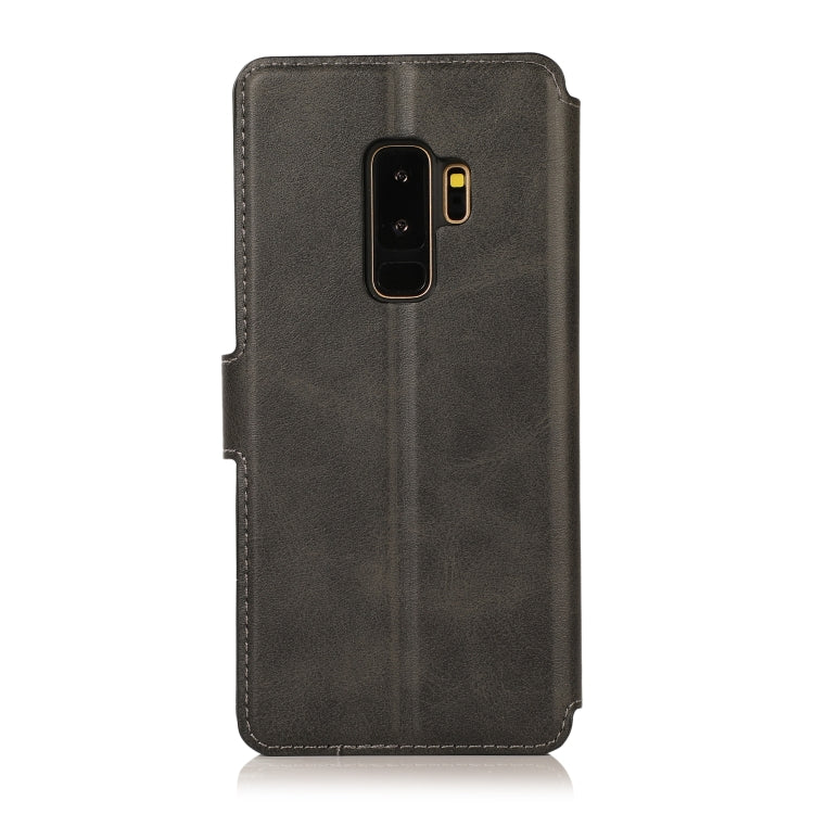 For Samsung Galaxy S9+ Shockproof PU + TPU Leather Phone Case