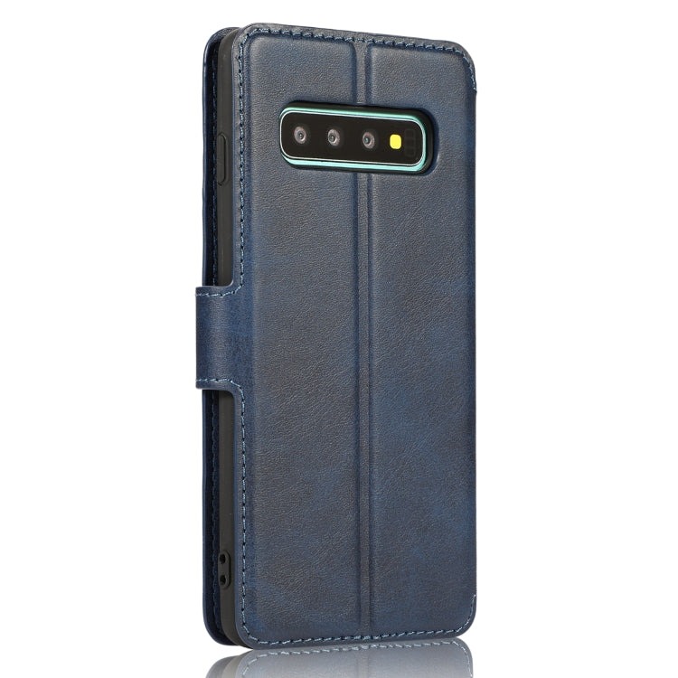 For Samsung Galaxy S10+ Shockproof PU + TPU Leather Phone Case