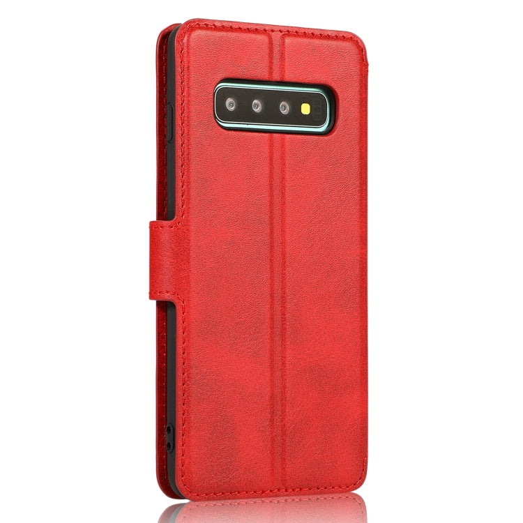For Samsung Galaxy S10+ Shockproof PU + TPU Leather Phone Case