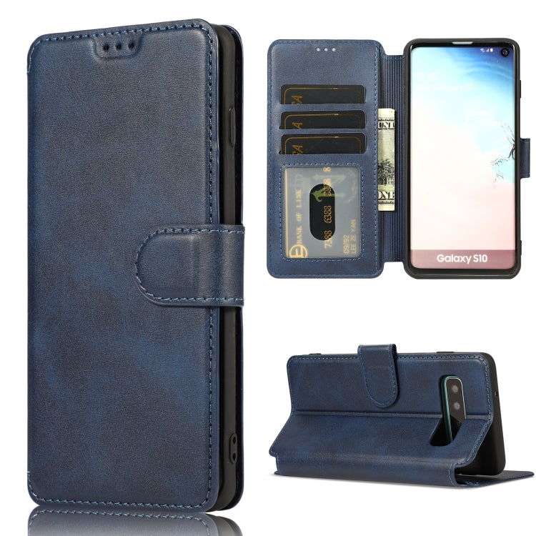 For Samsung Galaxy S10 Shockproof PU + TPU Leather Phone Case
