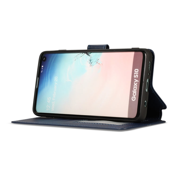 For Samsung Galaxy S10 Shockproof PU + TPU Leather Phone Case