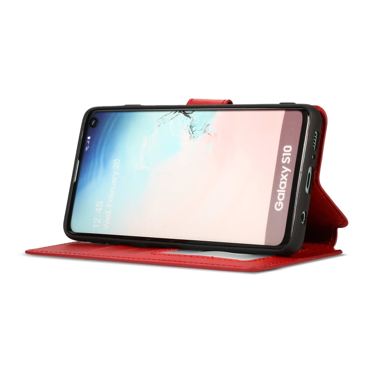 For Samsung Galaxy S10 Shockproof PU + TPU Leather Phone Case