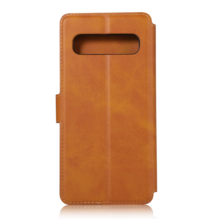 For Samsung Galaxy S10 5G Shockproof PU + TPU Leather Phone Case