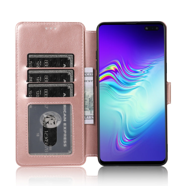 For Samsung Galaxy S10 5G Shockproof PU + TPU Leather Phone Case