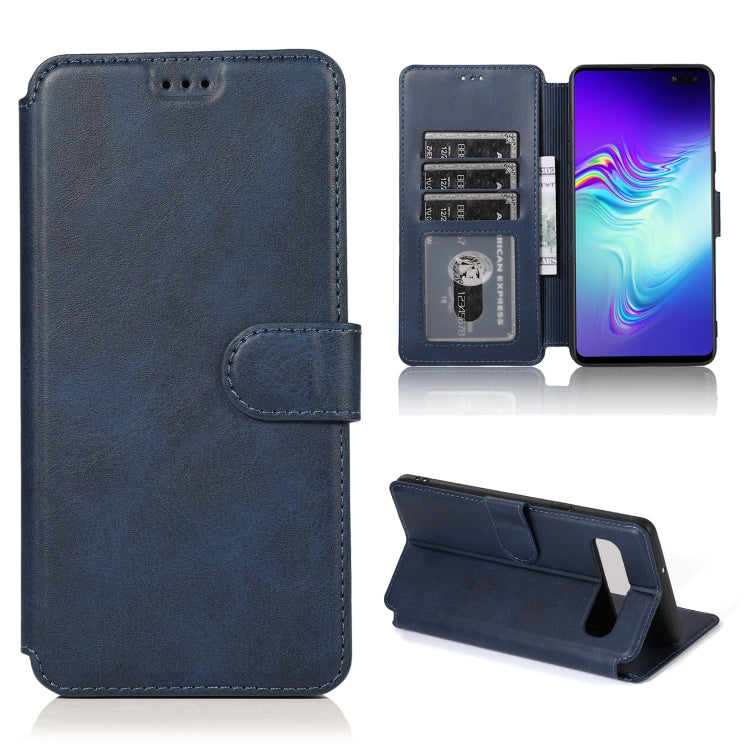 For Samsung Galaxy S10 5G Shockproof PU + TPU Leather Phone Case