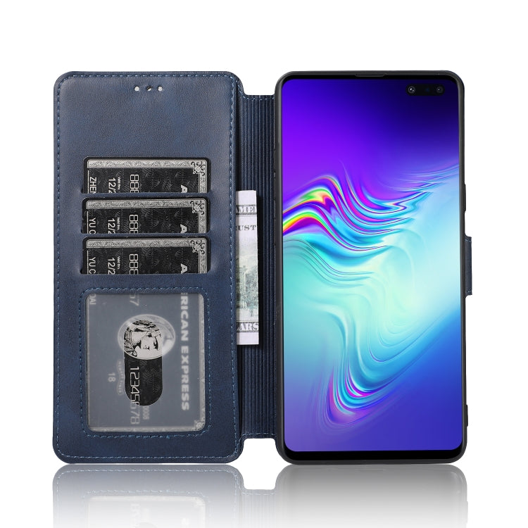 For Samsung Galaxy S10 5G Shockproof PU + TPU Leather Phone Case