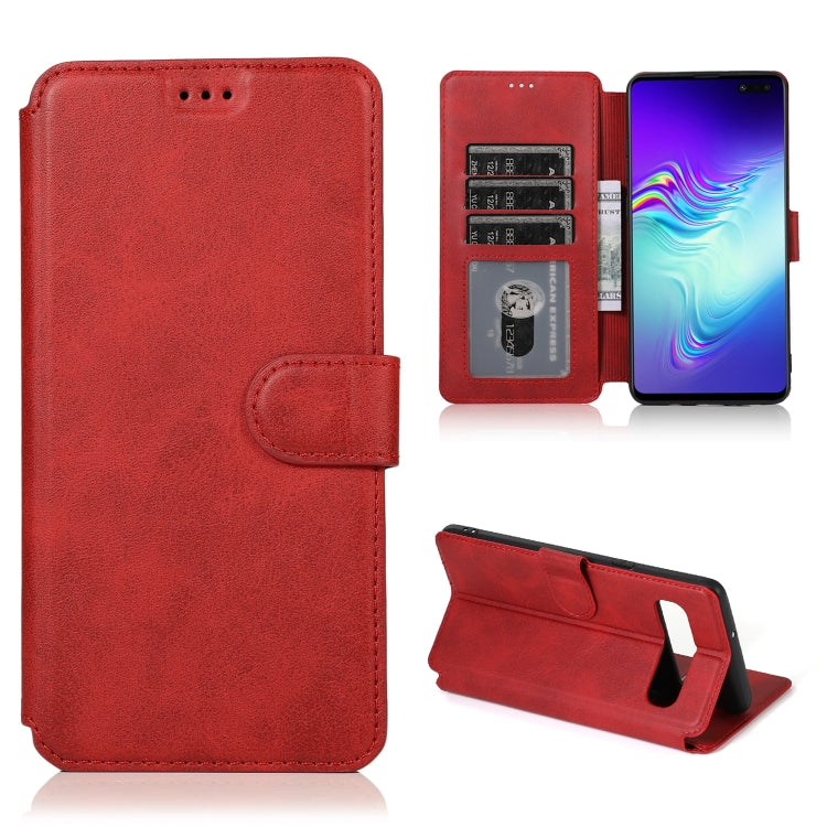 For Samsung Galaxy S10 5G Shockproof PU + TPU Leather Phone Case