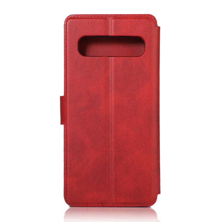 For Samsung Galaxy S10 5G Shockproof PU + TPU Leather Phone Case