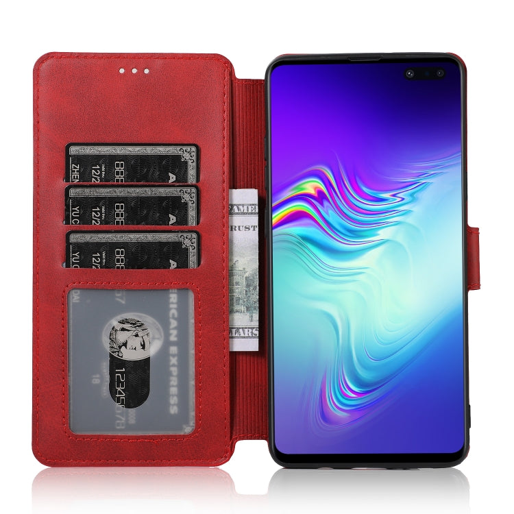 For Samsung Galaxy S10 5G Shockproof PU + TPU Leather Phone Case