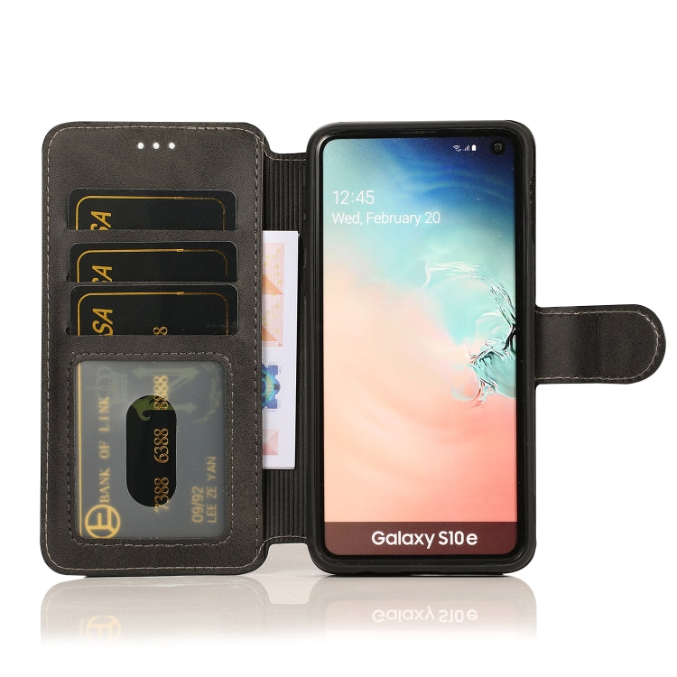 For Samsung Galaxy S10e Shockproof PU + TPU Leather Phone Case