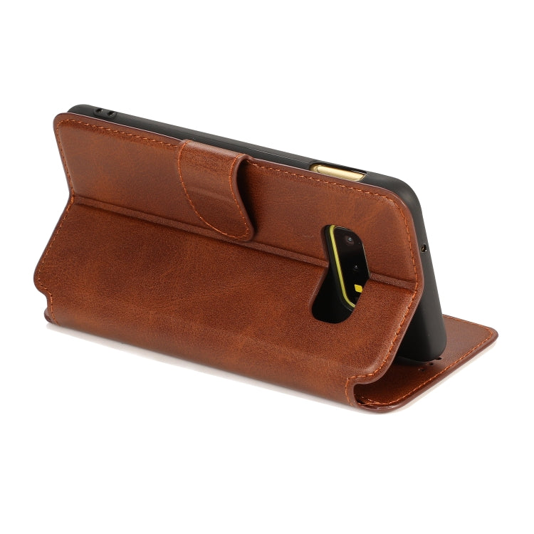 For Samsung Galaxy S10e Shockproof PU + TPU Leather Phone Case