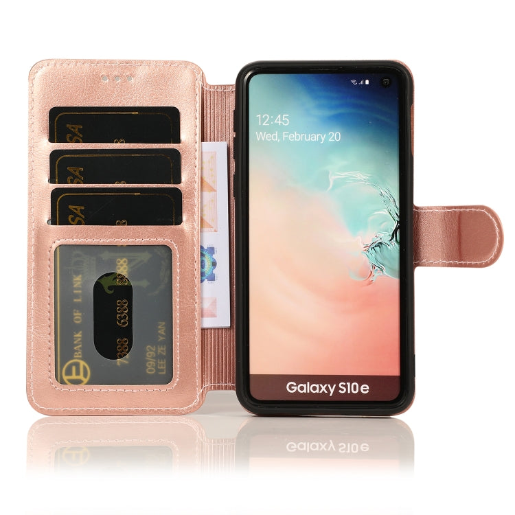 For Samsung Galaxy S10e Shockproof PU + TPU Leather Phone Case