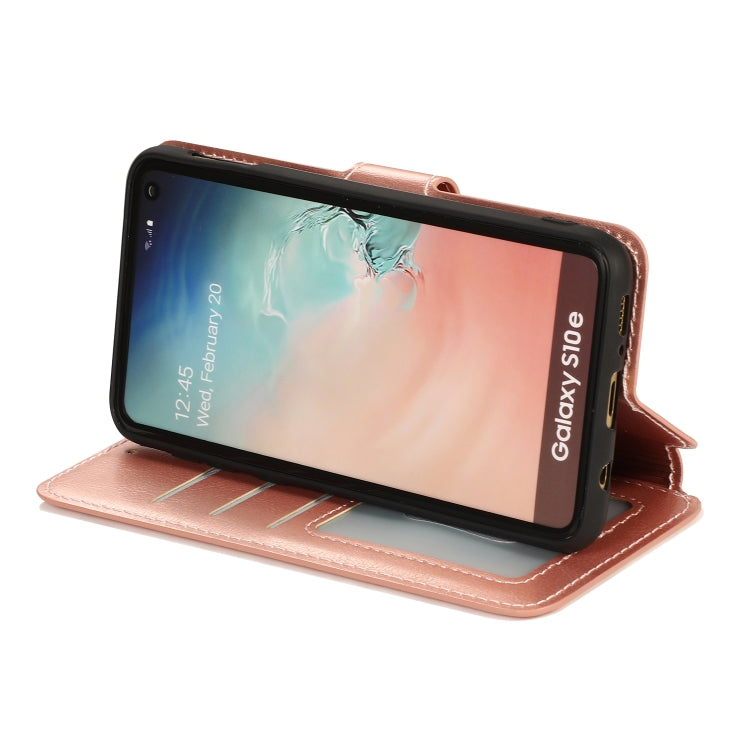 For Samsung Galaxy S10e Shockproof PU + TPU Leather Phone Case