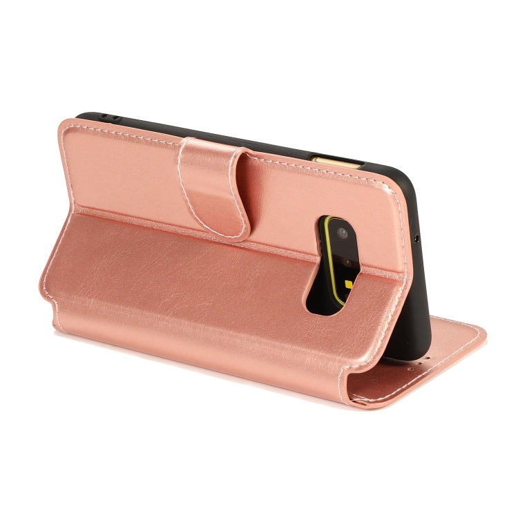 For Samsung Galaxy S10e Shockproof PU + TPU Leather Phone Case