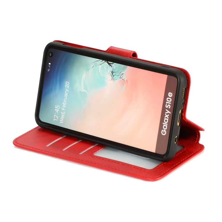 For Samsung Galaxy S10e Shockproof PU + TPU Leather Phone Case