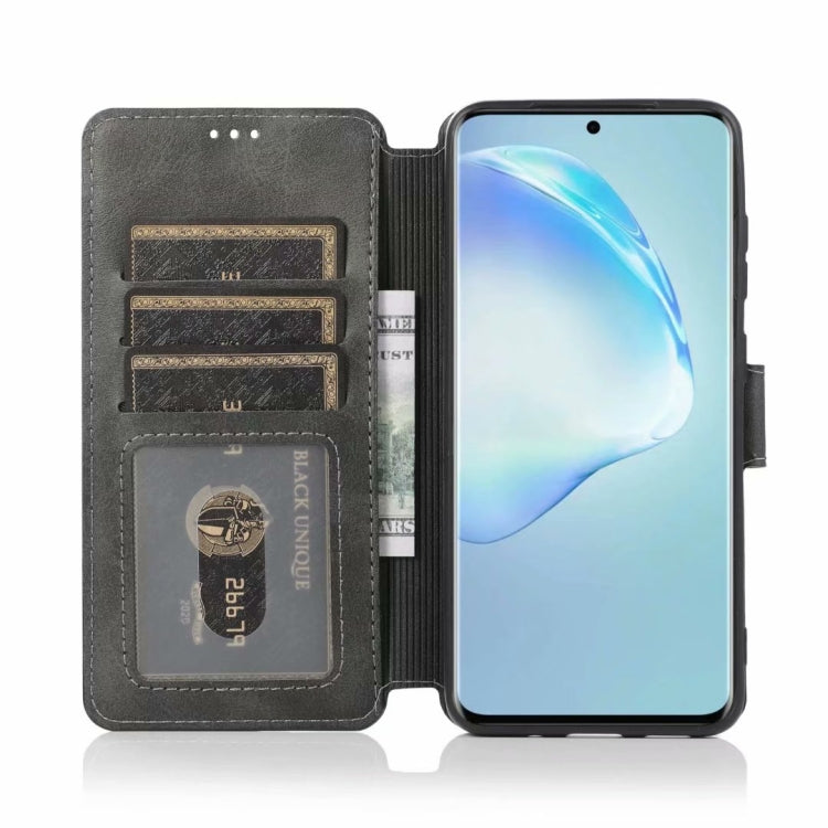 For Samsung Galaxy S20+ Shockproof PU + TPU Leather Phone Case