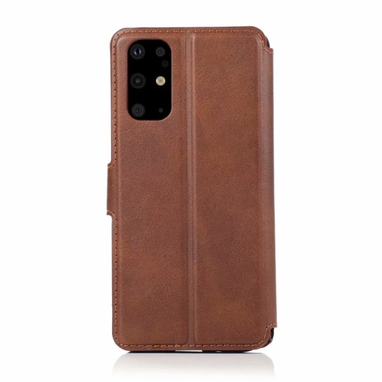 For Samsung Galaxy S20+ Shockproof PU + TPU Leather Phone Case
