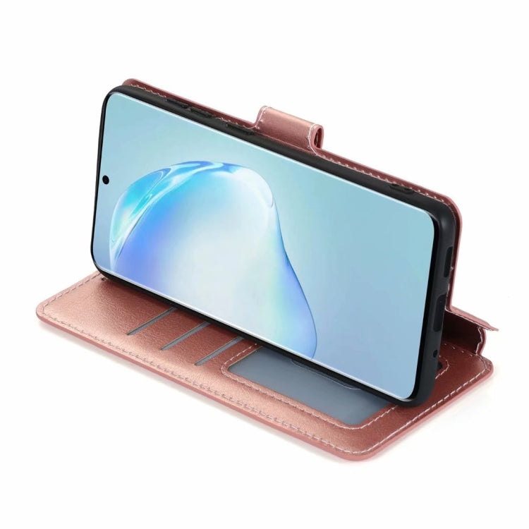 For Samsung Galaxy S20+ Shockproof PU + TPU Leather Phone Case
