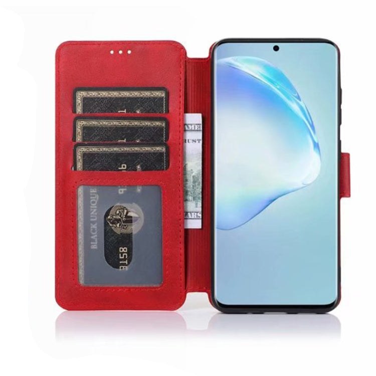 For Samsung Galaxy S20+ Shockproof PU + TPU Leather Phone Case