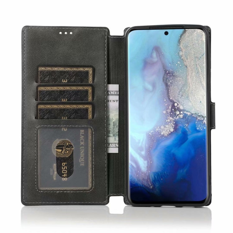 For Samsung Galaxy S20 Ultra Shockproof PU + TPU Leather Phone Case