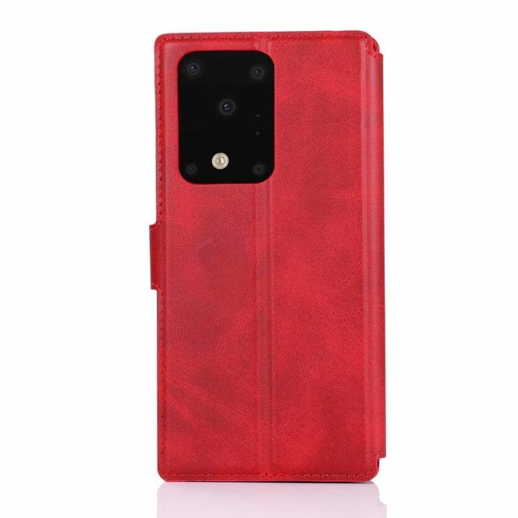 For Samsung Galaxy S20 Ultra Shockproof PU + TPU Leather Phone Case
