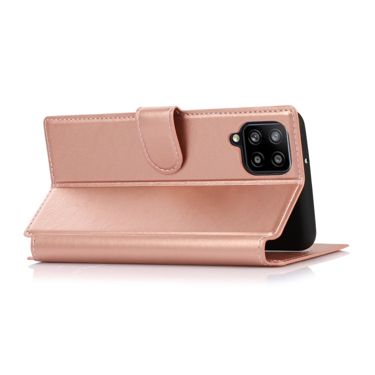 For Samsung Galaxy A12 Shockproof PU + TPU Leather Phone Case