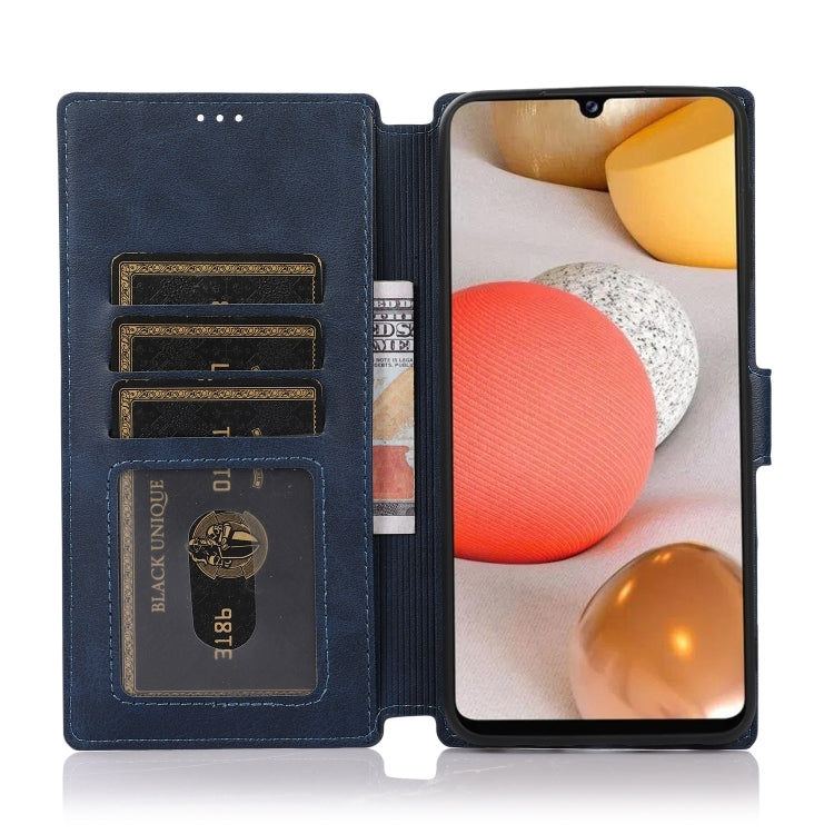 For Samsung Galaxy A12 Shockproof PU + TPU Leather Phone Case