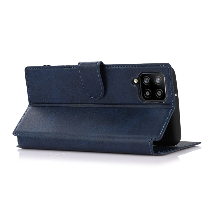 For Samsung Galaxy A12 Shockproof PU + TPU Leather Phone Case