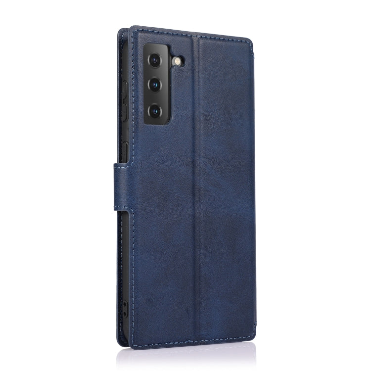 For Samsung Galaxy S21+ 5G Shockproof PU + TPU Leather Phone Case