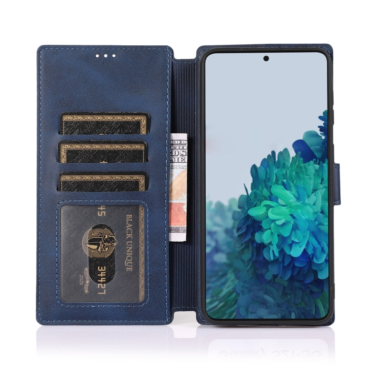 For Samsung Galaxy S21+ 5G Shockproof PU + TPU Leather Phone Case