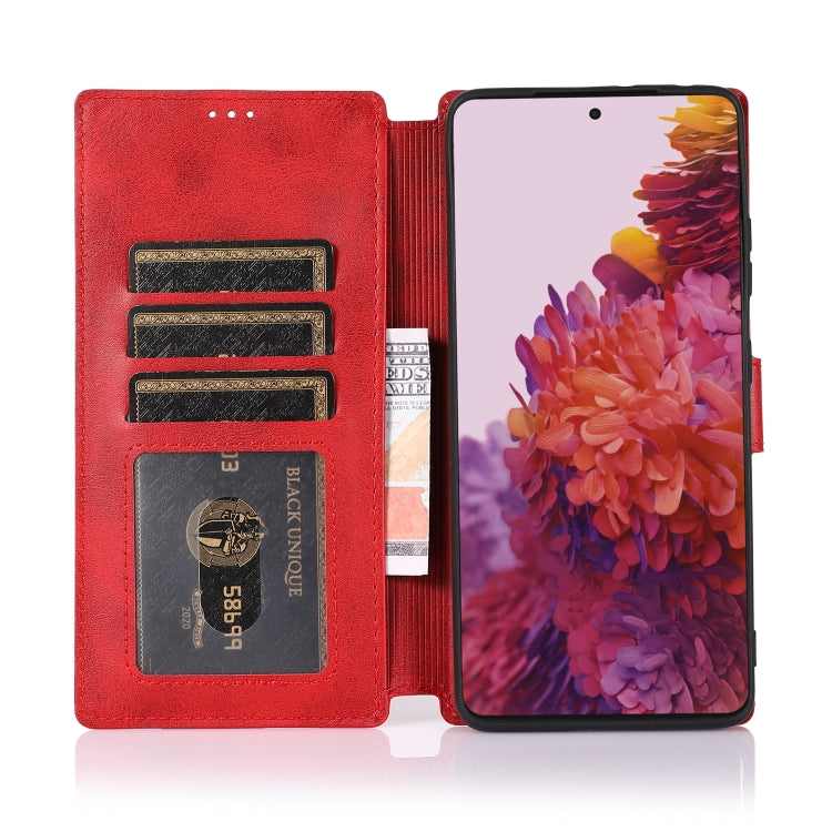 For Samsung Galaxy S21 Ultra 5G Shockproof PU + TPU Leather Phone Case