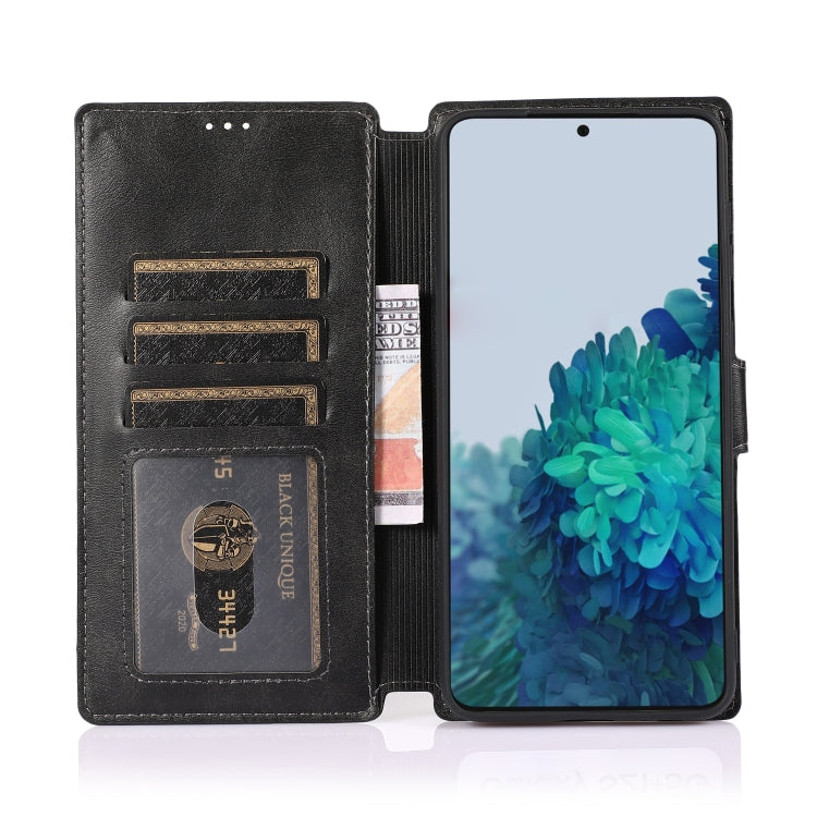 For Samsung Galaxy S21 5G Shockproof PU + TPU Leather Phone Case