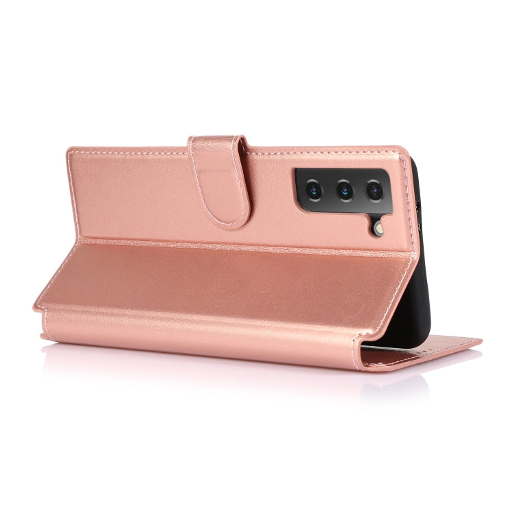 For Samsung Galaxy S21 5G Shockproof PU + TPU Leather Phone Case
