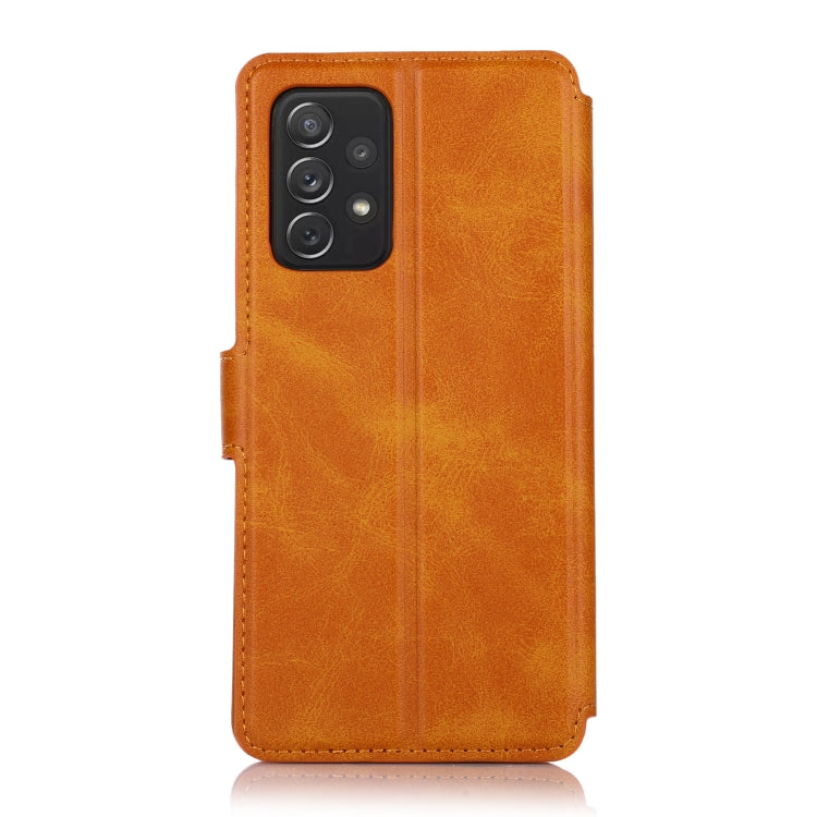 For Samsung Galaxy A52 5G / 4G Shockproof PU + TPU Leather Phone Case