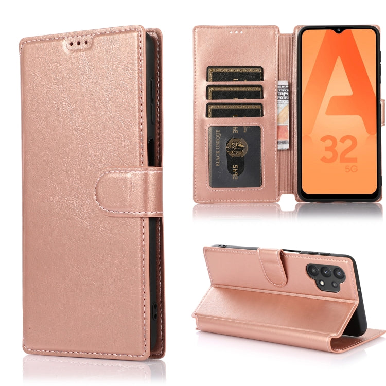 For Samsung Galaxy A32 Shockproof PU + TPU Leather Phone Case