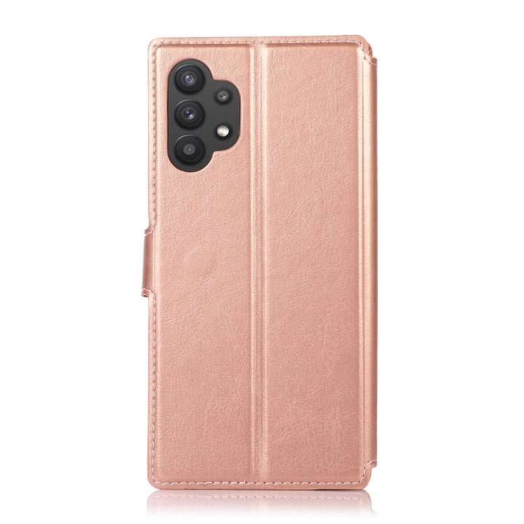 For Samsung Galaxy A32 Shockproof PU + TPU Leather Phone Case