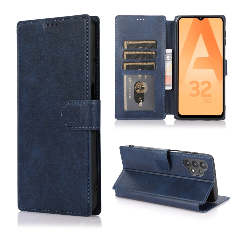 For Samsung Galaxy A32 Shockproof PU + TPU Leather Phone Case