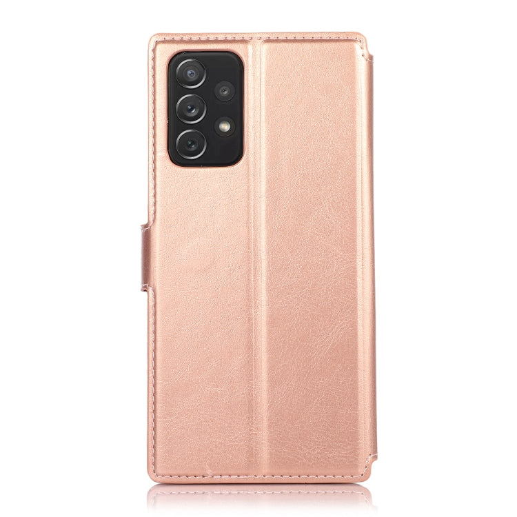 For Samsung Galaxy A72 5G / 4G Shockproof PU + TPU Leather Phone Case