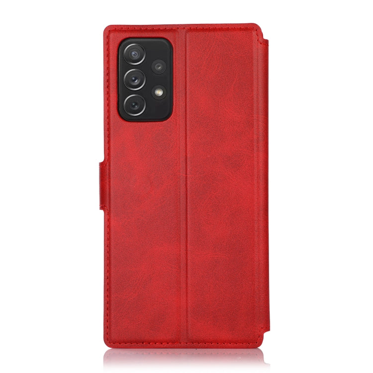 For Samsung Galaxy A72 5G / 4G Shockproof PU + TPU Leather Phone Case