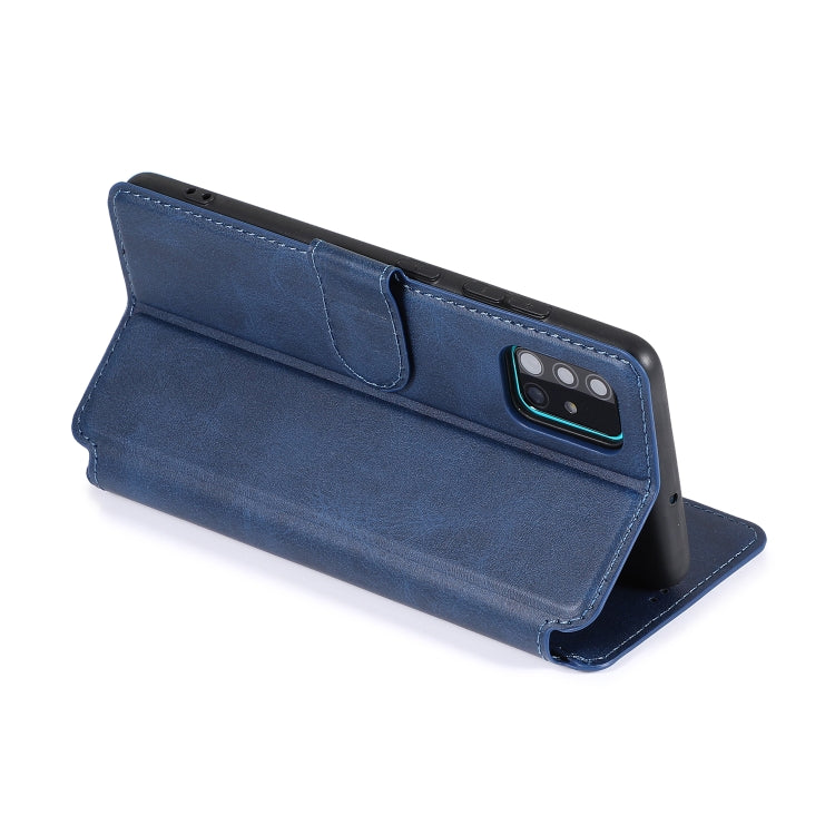 For Samsung Galaxy A51 Shockproof PU + TPU Leather Phone Case