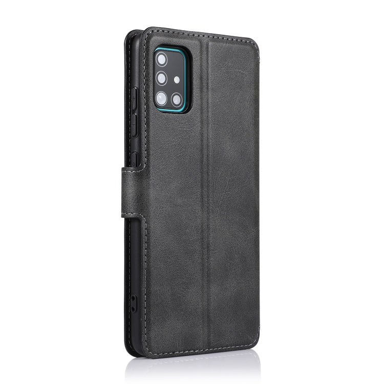 For Samsung Galaxy A71 Shockproof PU + TPU Leather Phone Case