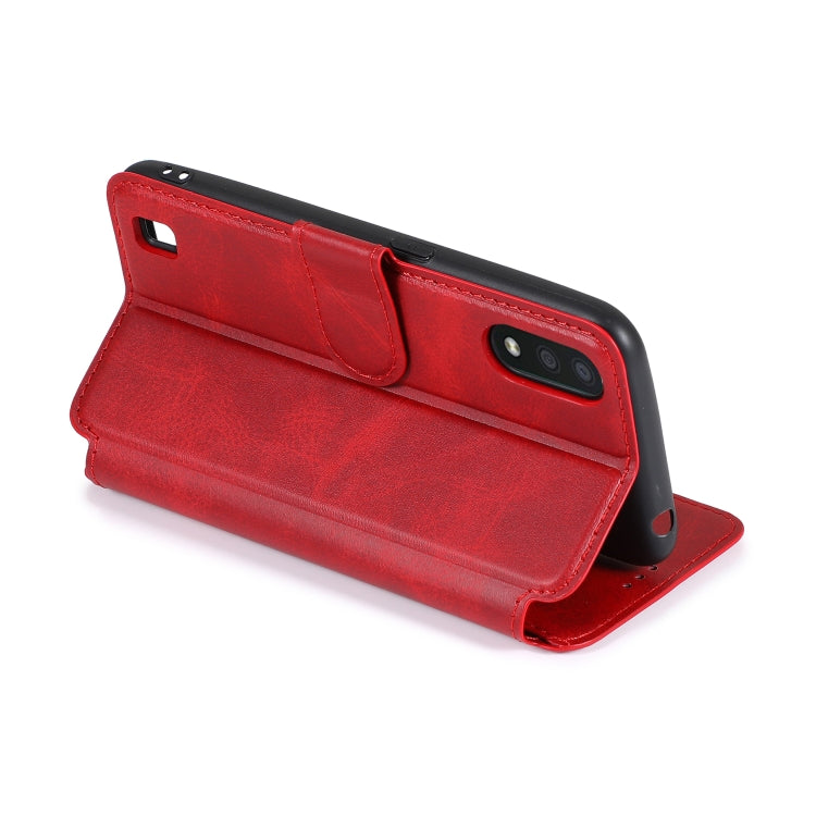 For Samsung Galaxy A01 Shockproof PU + TPU Leather Phone Case