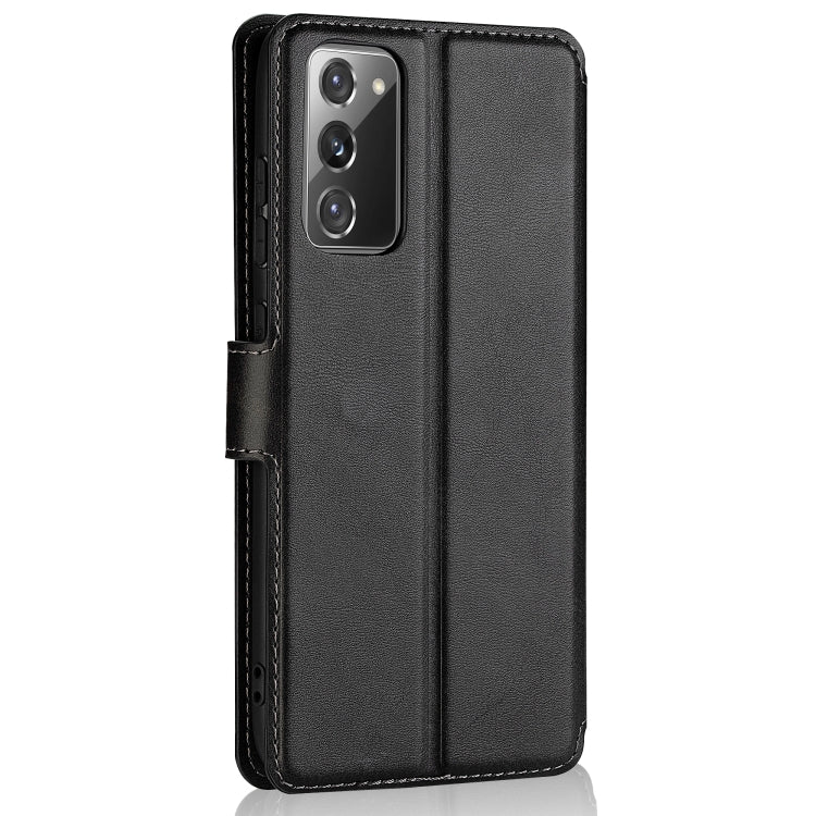 For Samsung Galaxy S20 FE Shockproof PU + TPU Leather Phone Case